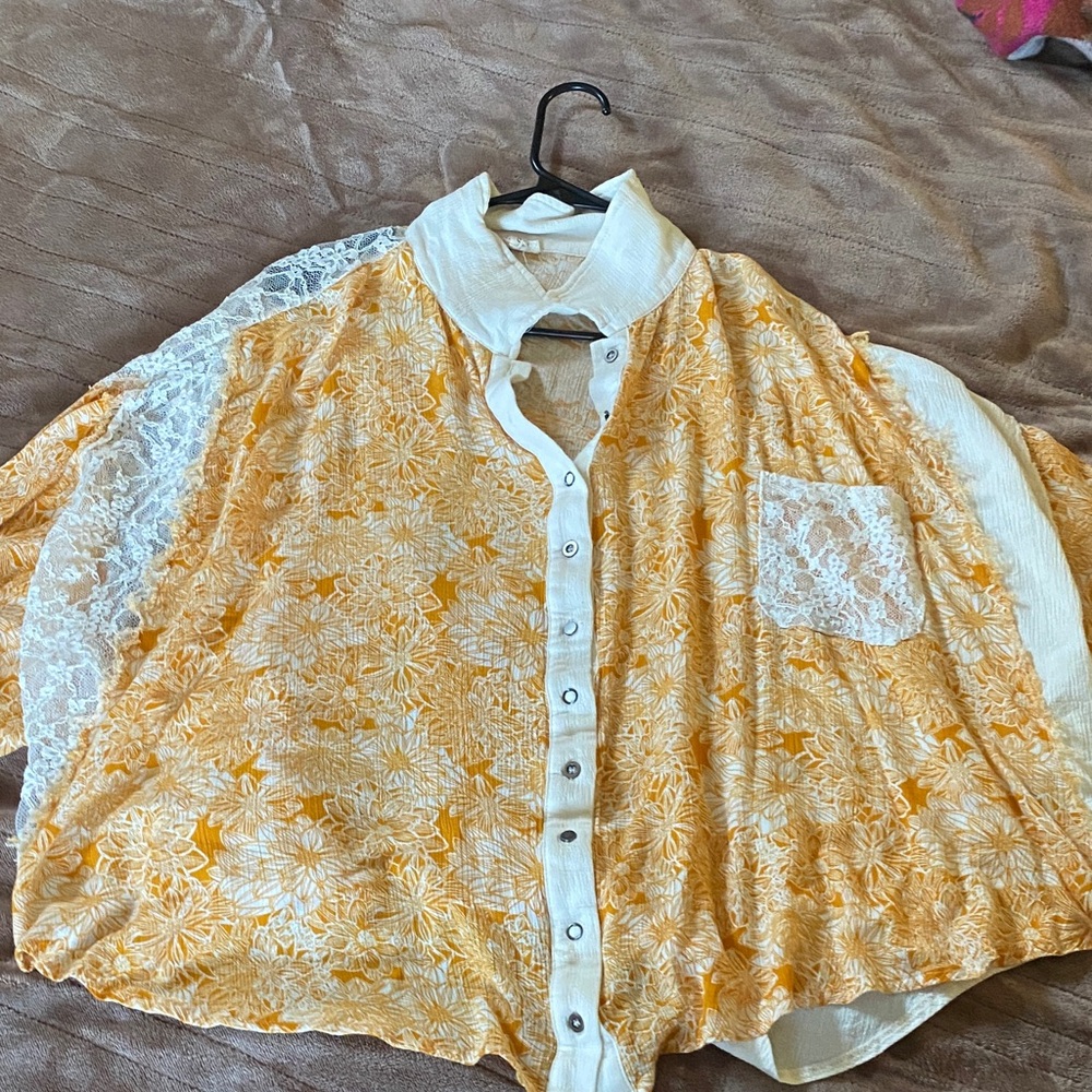 Pol oversized top
